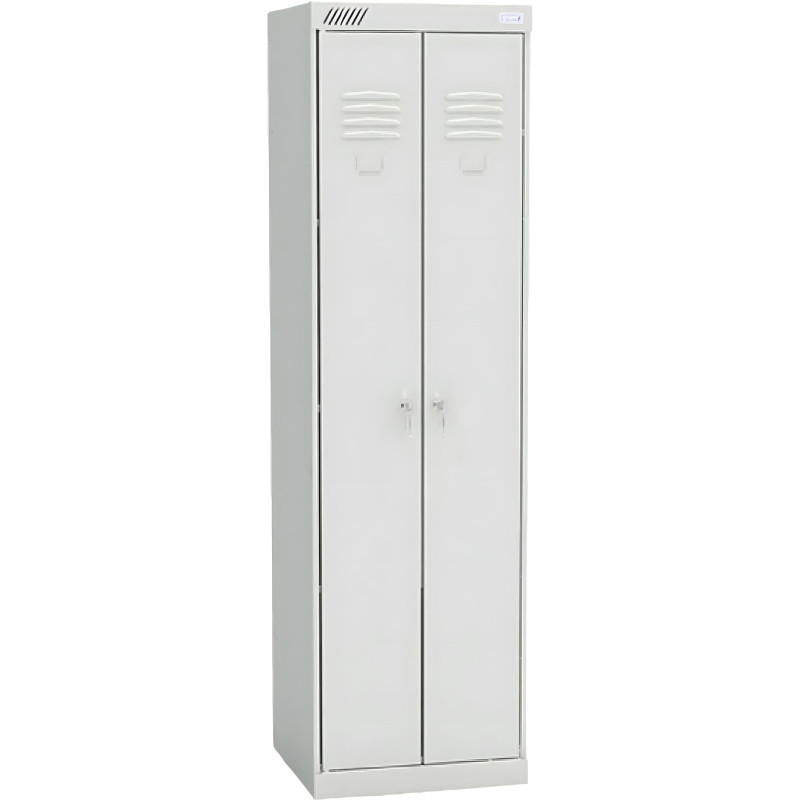 Шкаф хозяйственный SK6_MZ_ШМ-У (1850) 22- 530 2 двери RAL7035 серый