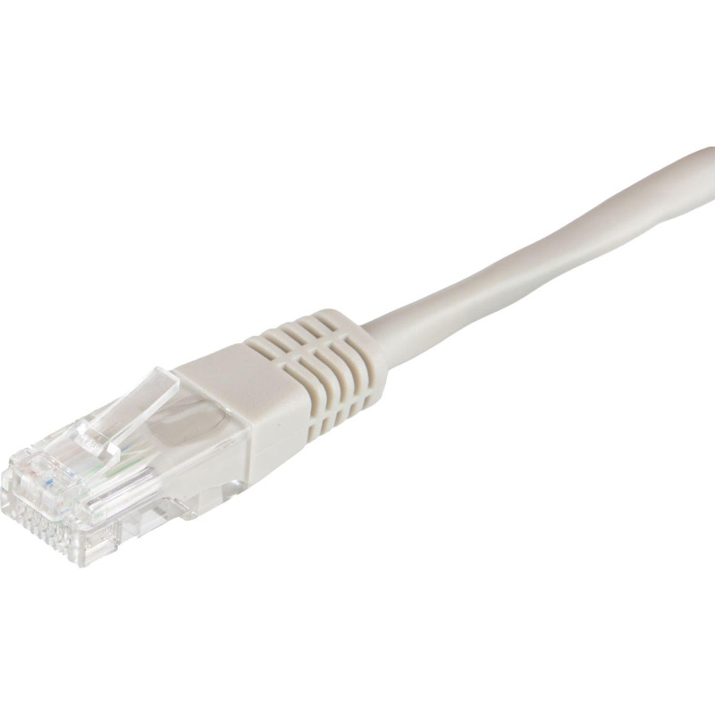 Патч-корд BigTech OPCC001 UTP CCA кат.5e/0.5м/литой/многожильн(серый)