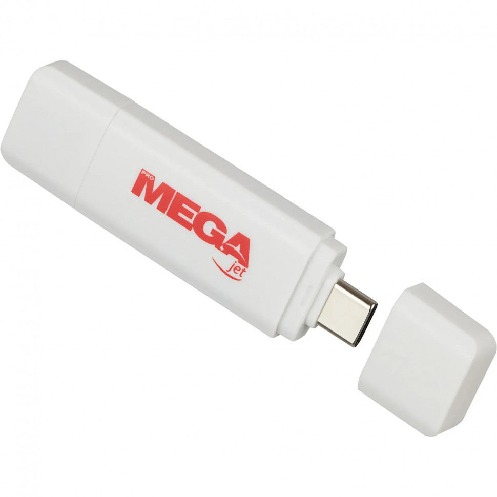 Флеш-память Promega Jet 64GB USB3.0 Type-C/бел пласт/под лог NTU787СU3064GW