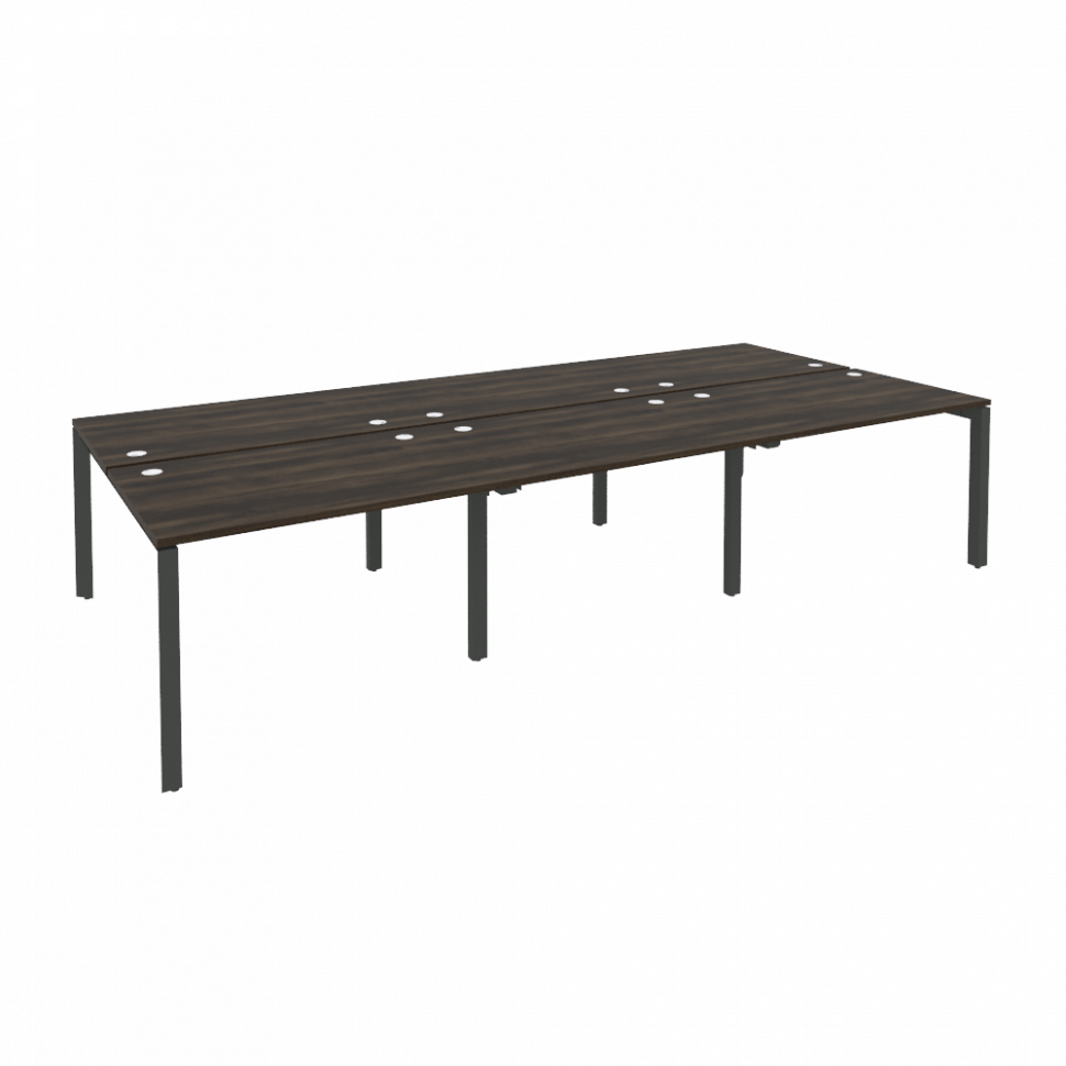 Onix Рабочая станция на П-образном м/к O.MP-D.RS-6.2.8 Дуб Мали/Металл Антрацит 3540*1635*750 Onix Рабочая станция на П-образном м/к O.MP-D.RS-6.2.8 Дуб Мали/Металл Антрацит 3540*1635*750