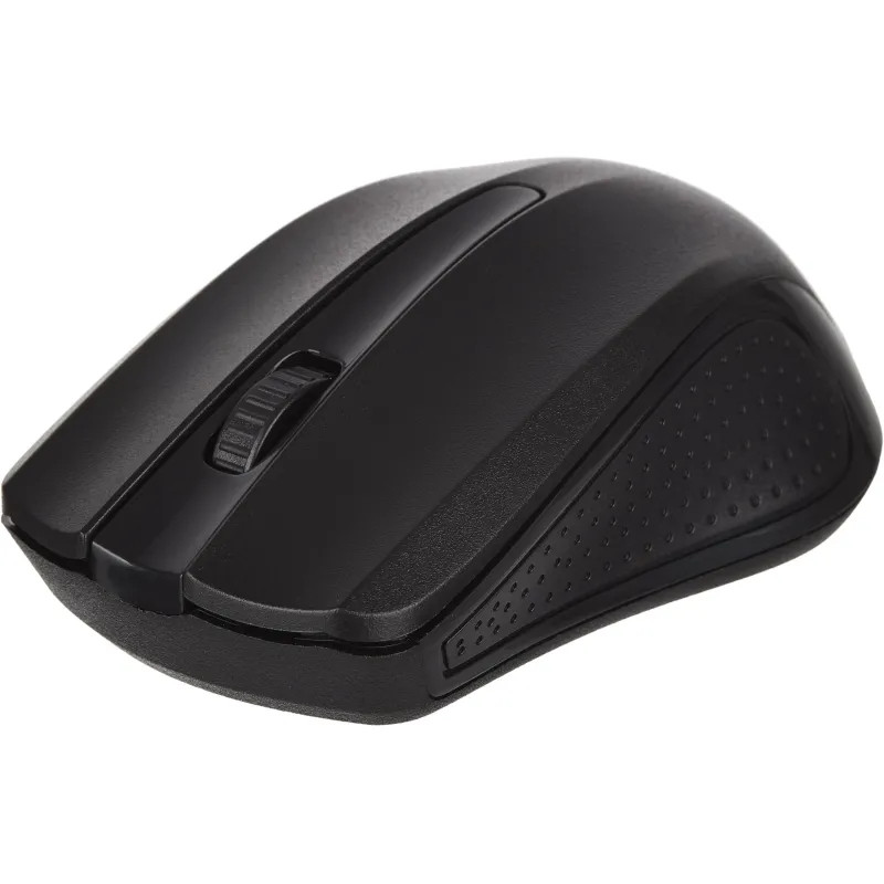 Мышь компьютерная E-WM861 черная, 1200DPi, 2.4Ггц, 105x65x40мм