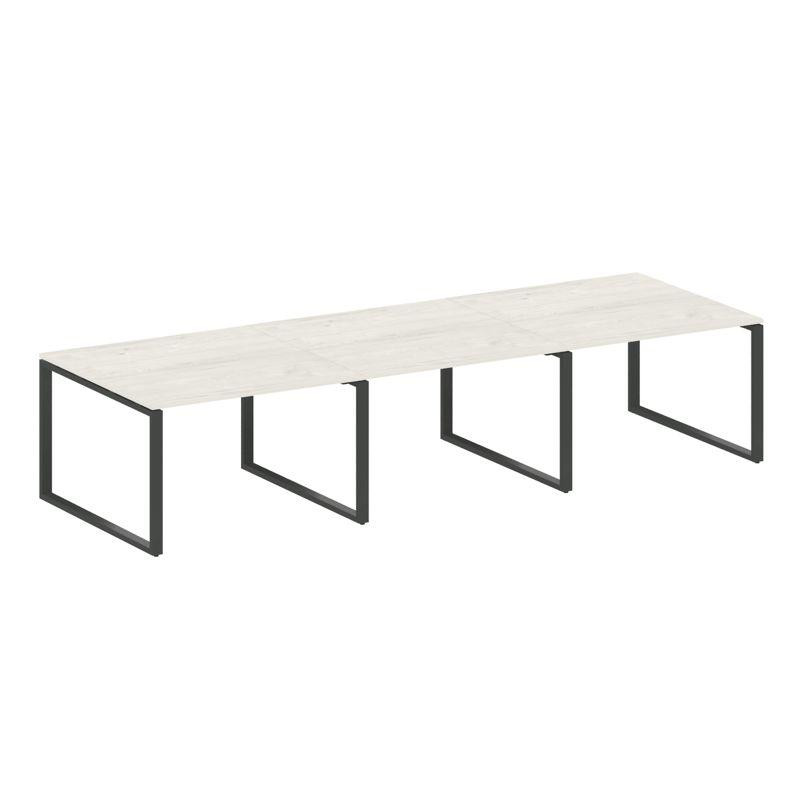 Metal System Переговорный стол (3 столешницы) на О-оразном м/к БО.ПРГ-3.2 Дуб Наварра/Металл Антраци Metal System Переговорный стол (3 столешницы) на О-оразном м/к БО.ПРГ-3.2 Дуб Наварра/Металл Антраци