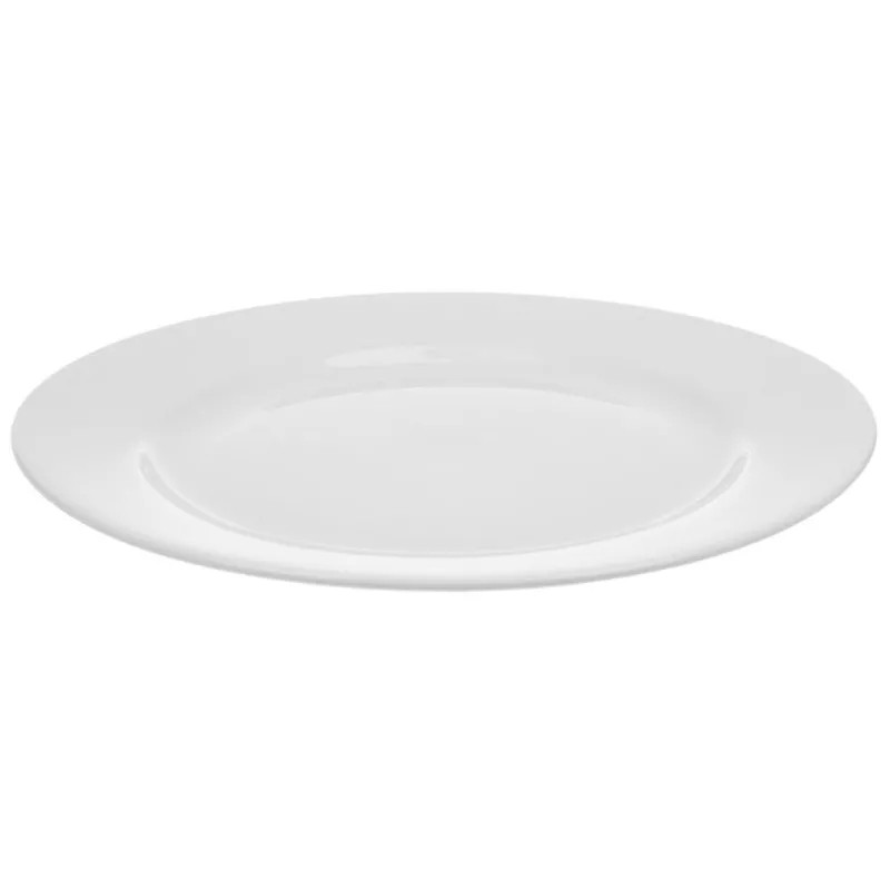 Тарелка Chan Wave Classic мелкая D 175мм фарфор, белый   , фк0176