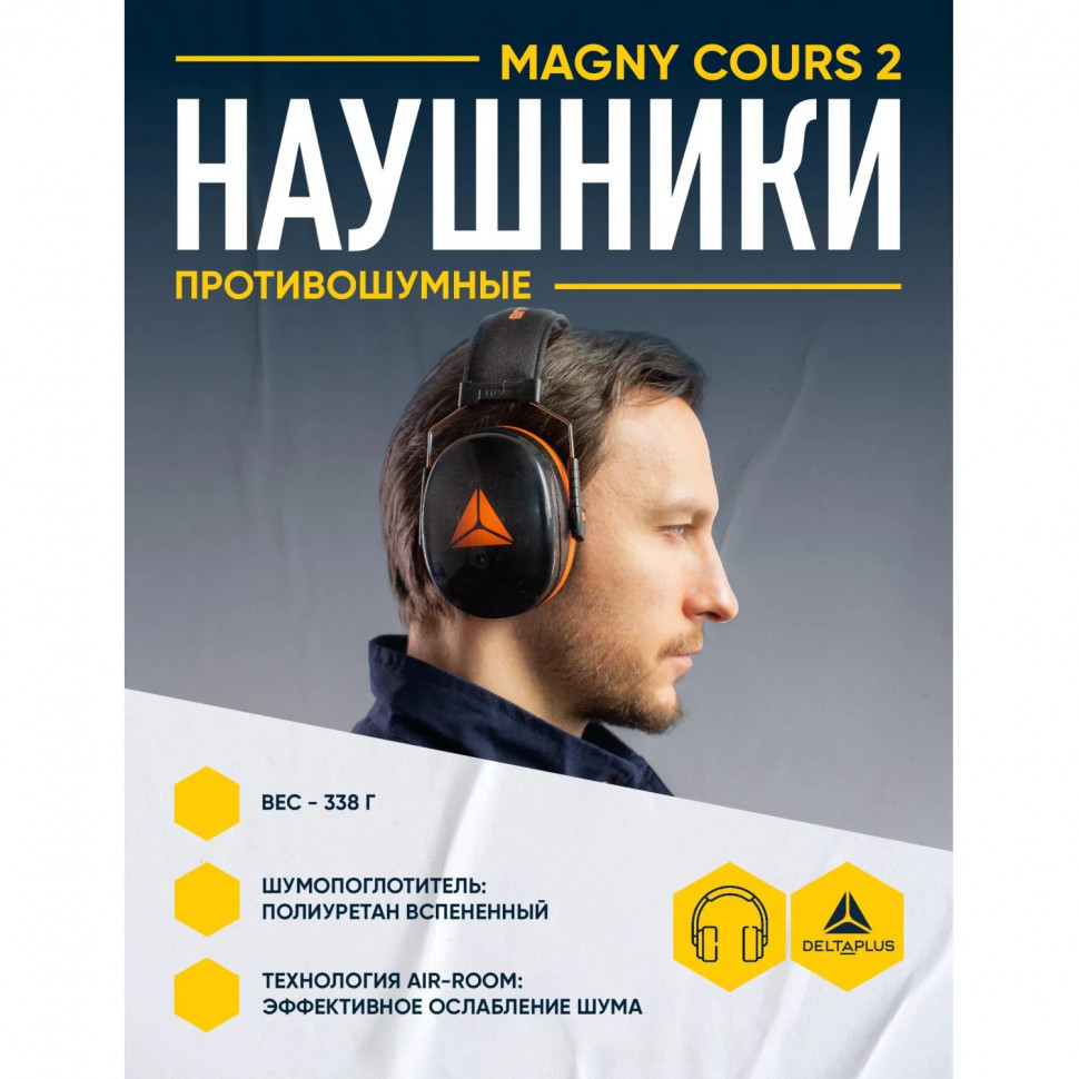 Наушники противошумные MAGNY-COURS 2 MAGN2NO