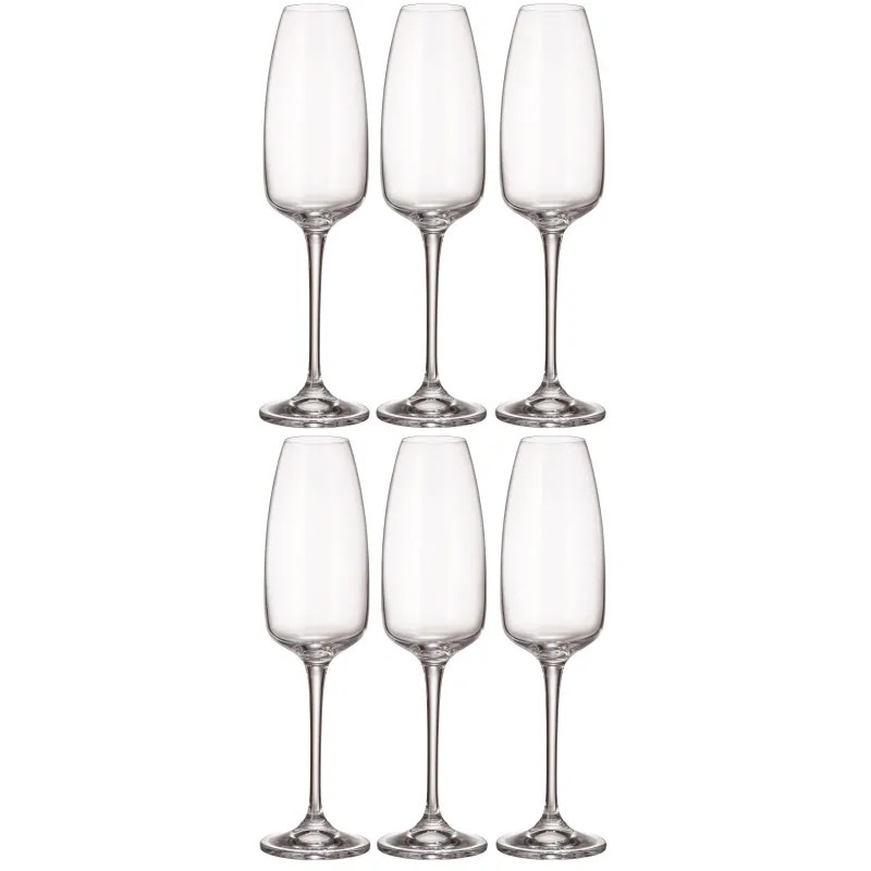 Набор бокалов для шампанского ANSER, 290 мл 6 шт