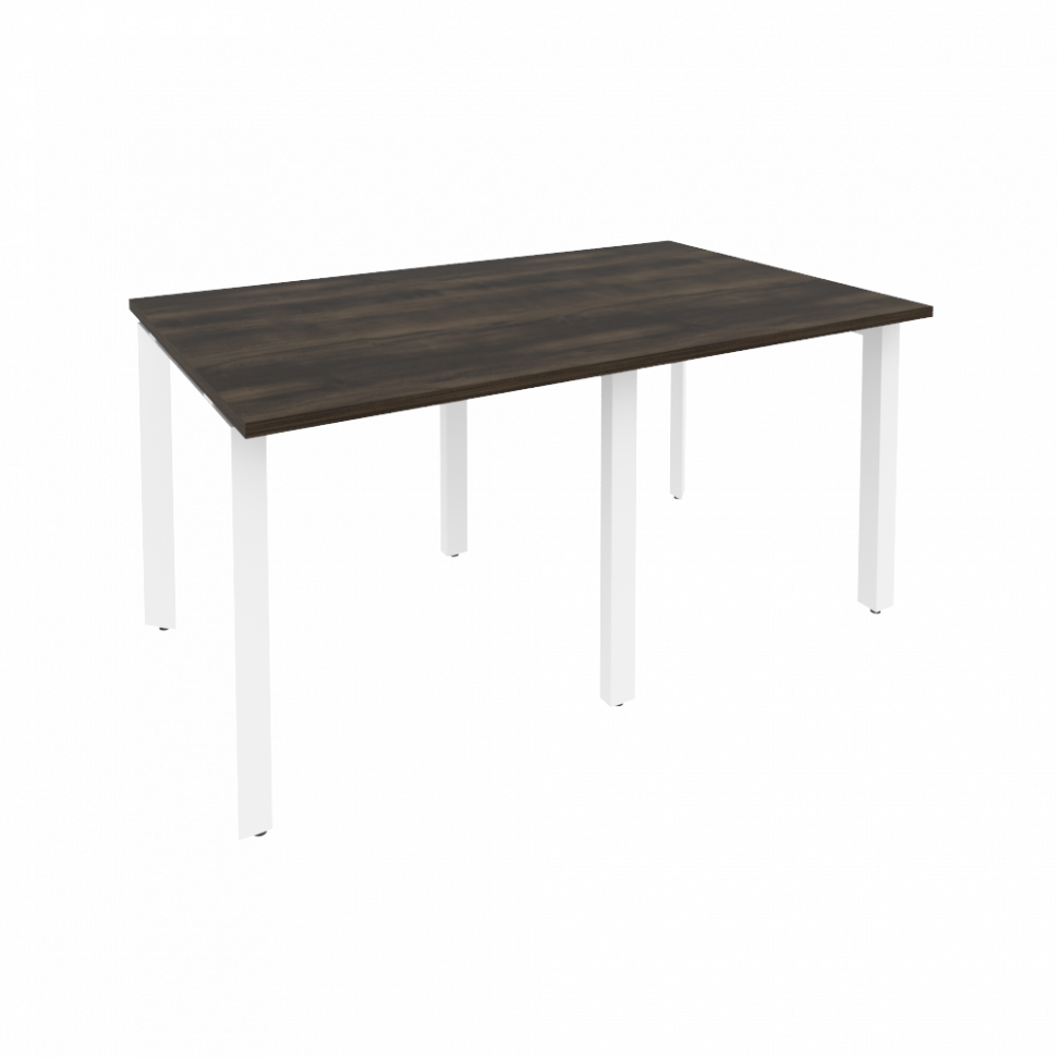 Onix Стол переговорный O.MP-PRG-2.0 Дуб Мали/Металл Белый 1560*980*750