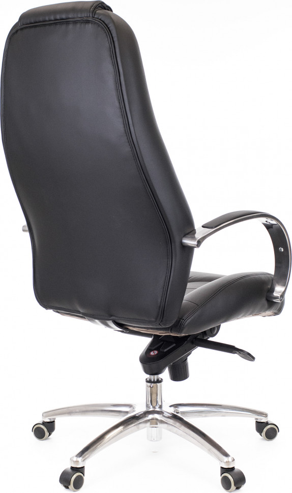Кресло Everprof Drift Lux (Дрифт Люкс) M Кожа Черный