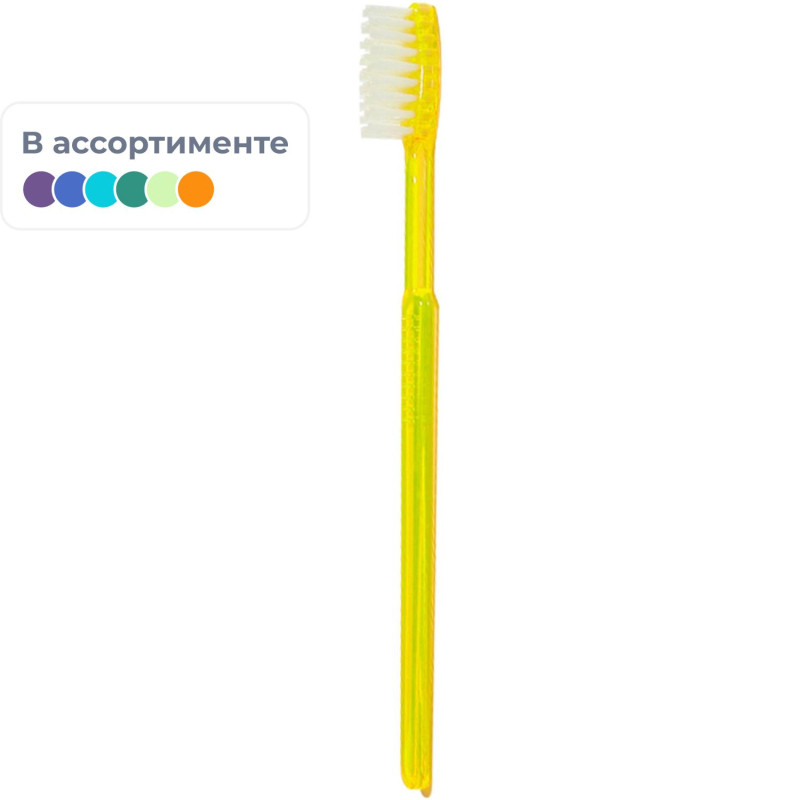 Зубная щетка с нанесенной зубной пастой Sherbet, сред.жесткость