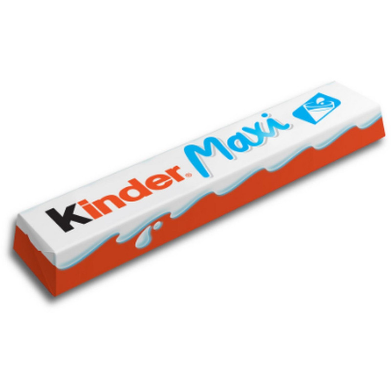 Шоколад Kinder Maxi с молочной начинкой, 21г