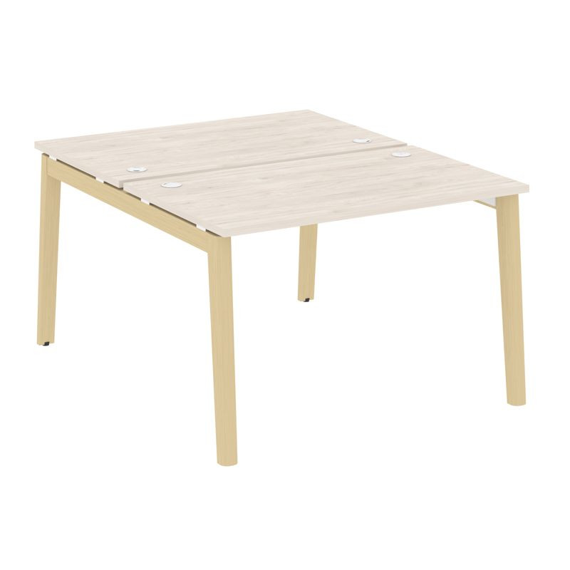 Onix Wood Рабочая станция OW.D.RS-2.2.7 Денвер Светлый/Дуб Светлый/Металл Белый 1180*1475*750