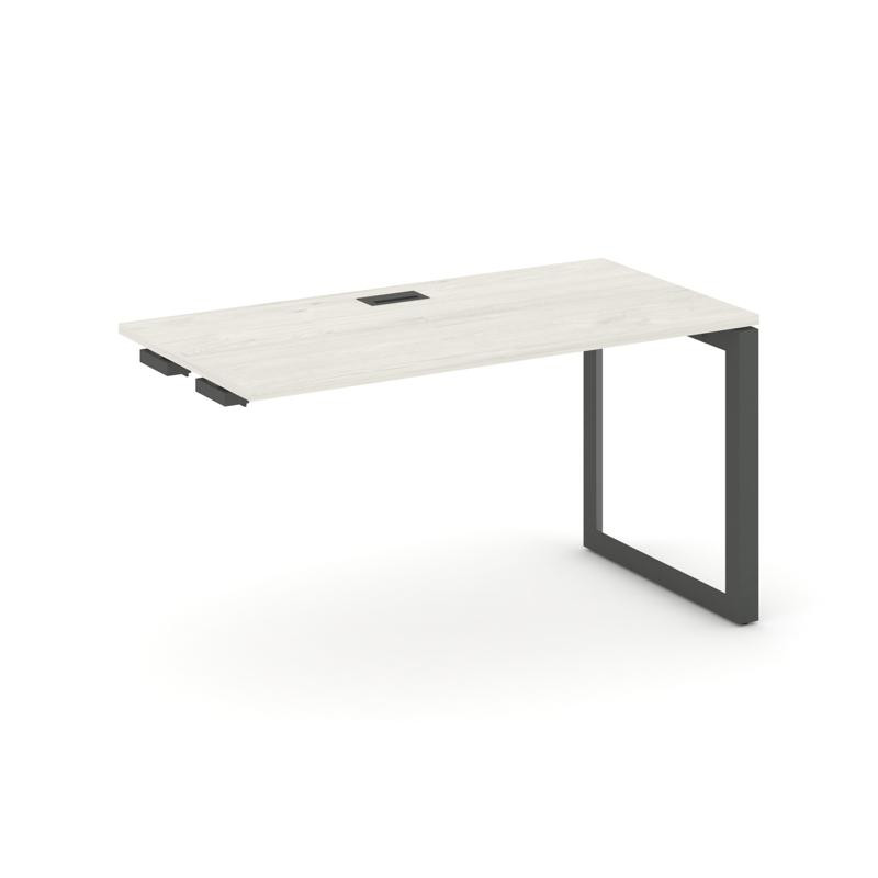 Style Project Стол-приставка к опор. элем. SN-59O.OPRS-011 Дуб Наварра/Металл Антрацит/Черный Заглуш