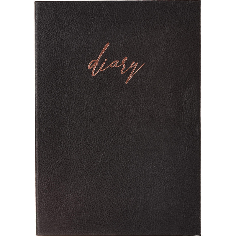 Ежедневник недатированный А5, 136л, Attache черный