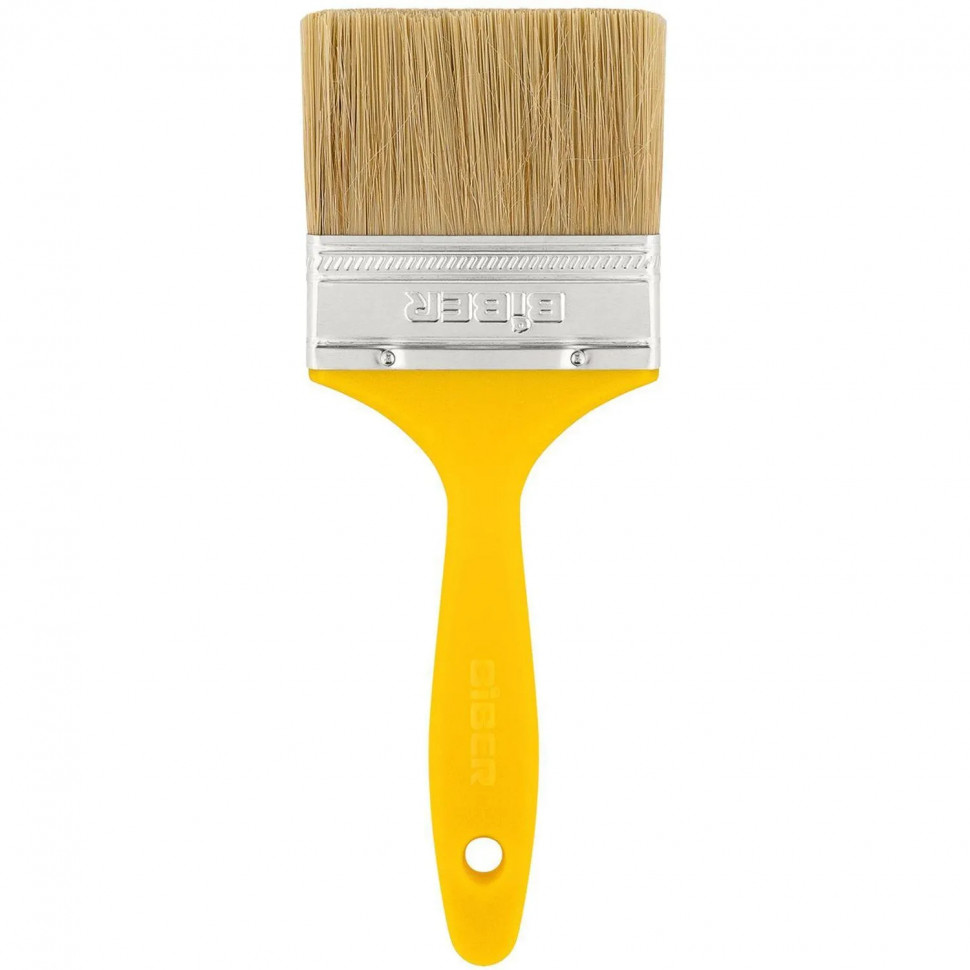Кисть флейцевая БИБЕР 31255 Эконом натуральная щетина, 75мм СПб