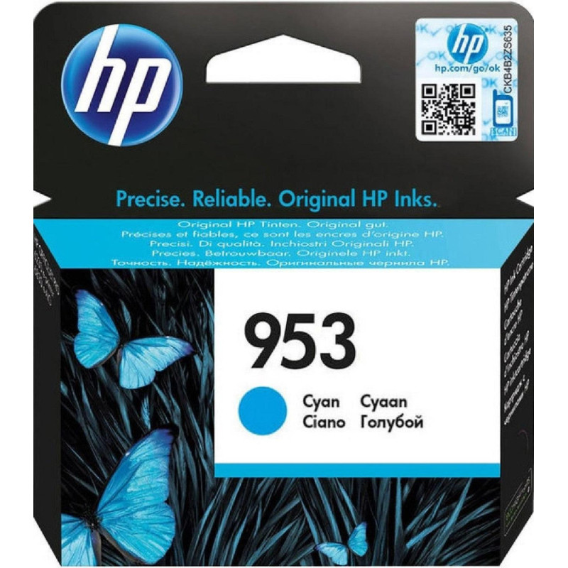 Картридж струйный HP 953 F6U12AE гол. для OJ Pro 8210/8720 Картридж струйный HP 953 F6U12AE гол. для OJ Pro 8210/8720