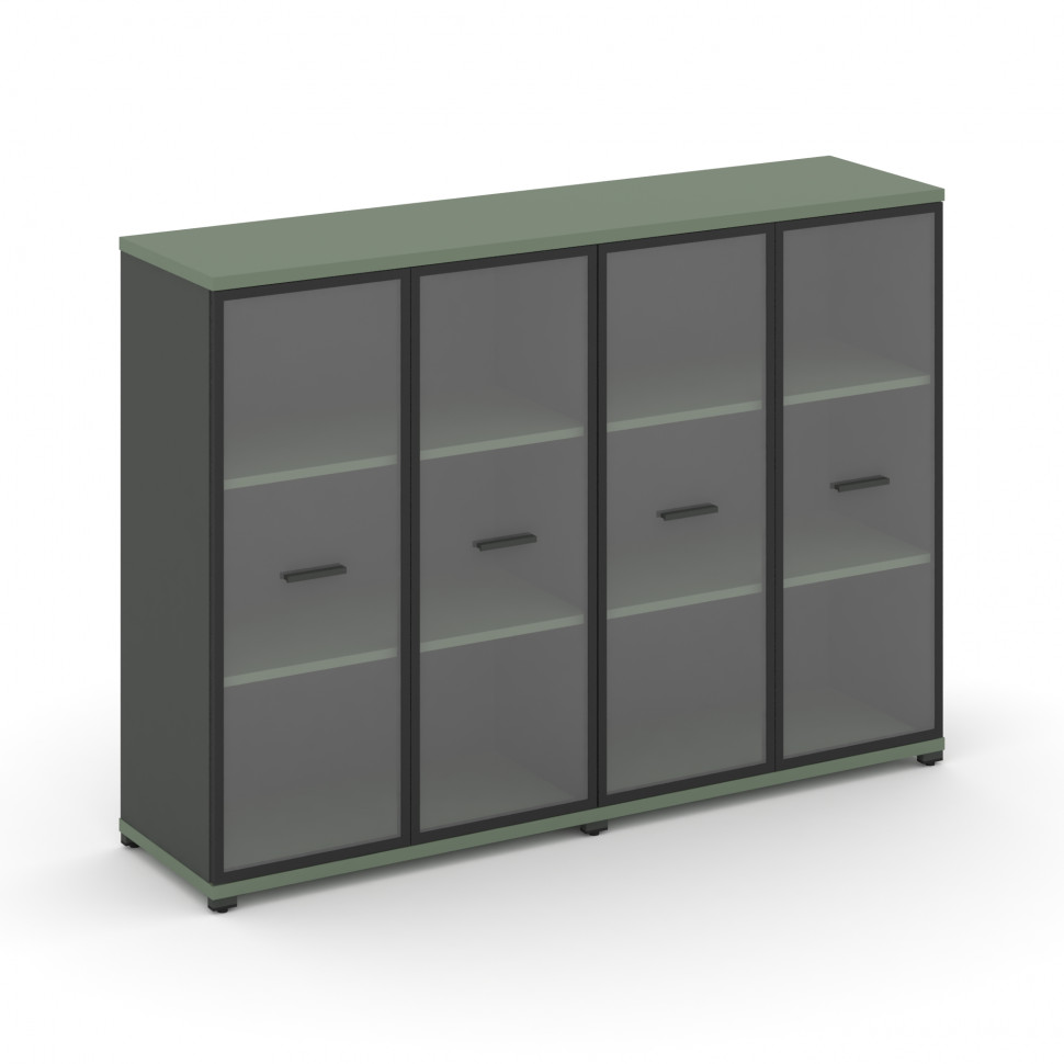 Concept Шкаф 2 широкие секции, 3 ниши CN.STS-326 RPB A Кобо/Антрацит/Металл Антрацит/Прозрачный 1668 Concept Шкаф 2 широкие секции, 3 ниши CN.STS-326 RPB A Кобо/Антрацит/Металл Антрацит/Прозрачный 1668