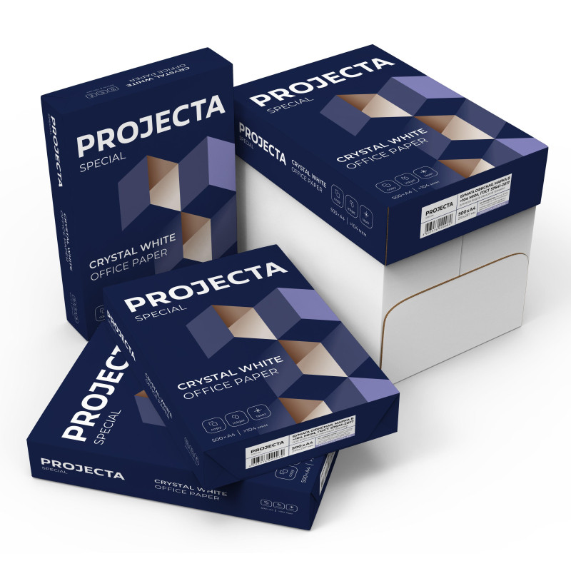 Бумага PROJECTA Special А4, марка В, 80 г/кв.м, 500 л