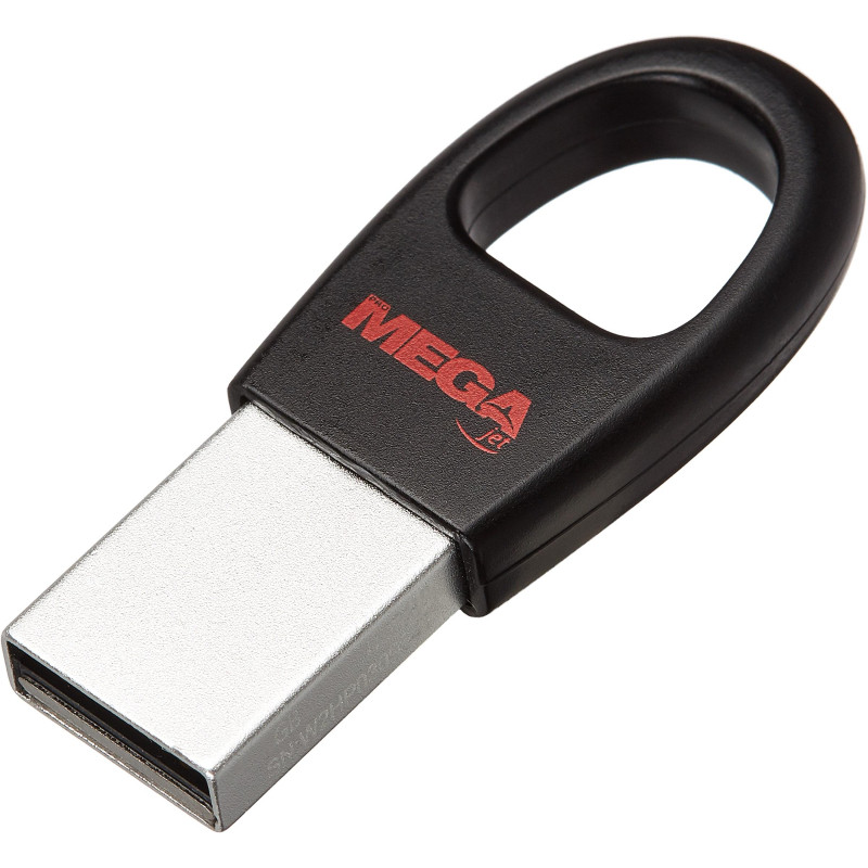 Флеш-память Promega Jet брелок 8GB USB2.0/черн пласт/под лого NTU328U2008GB
