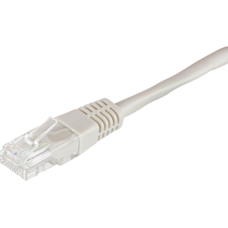 Патч-корд BigTech OPCC002 UTP CCA кат.5e/1м/литой/многожильный (серый)