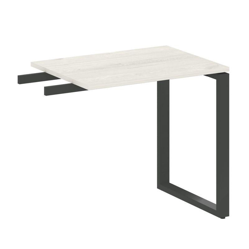 Metal System Приставной элемент на О-образном м/к БО.ПР-2 Дуб Наварра/Металл Антрацит 800*600*750