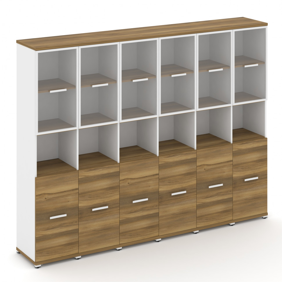 Concept Шкаф 6 узких секций, 5 ниш CN.STU-563 RPW W Сандал Янтарный/Белый Бриллиант/Металл Белый/Про Concept Шкаф 6 узких секций, 5 ниш CN.STU-563 RPW W Сандал Янтарный/Белый Бриллиант/Металл Белый/Про