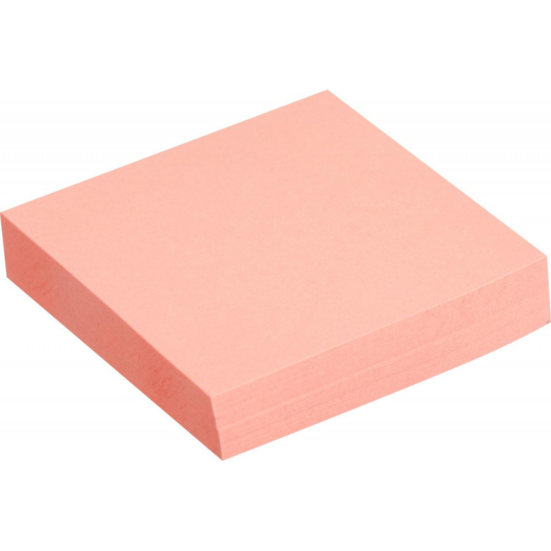 Стикеры Attache Economy с клеев.краем 51x51 мм 100 лист неоновый розовый