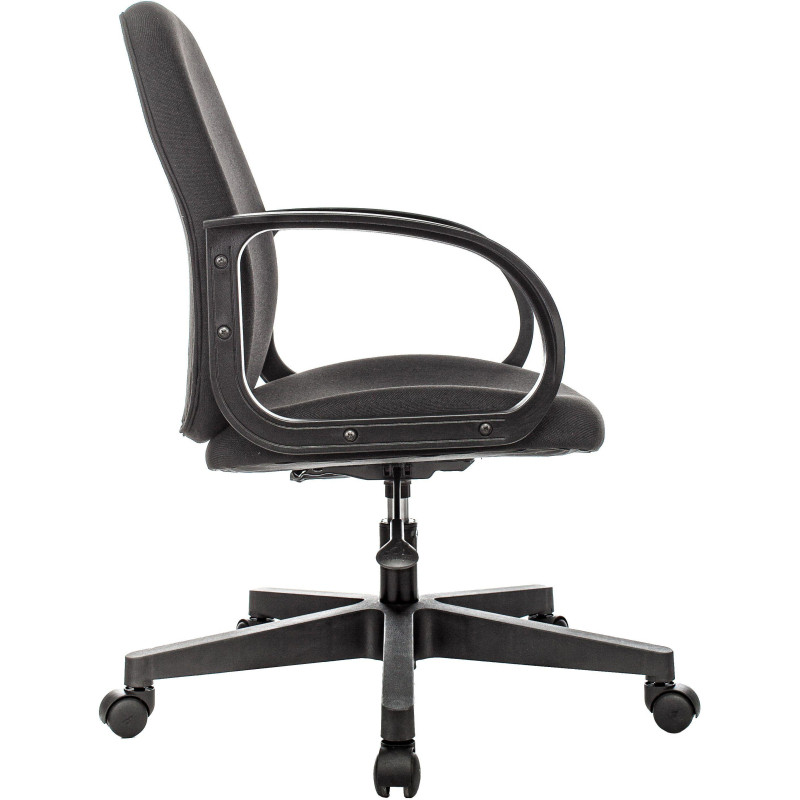 Кресло 0MX_VB_Echair-330 ТC ткань черный пластик