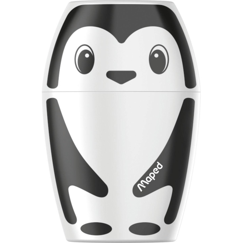 Точилка Maped SHAKKY 1 отв,контейнер,блистер,ассорти,34014