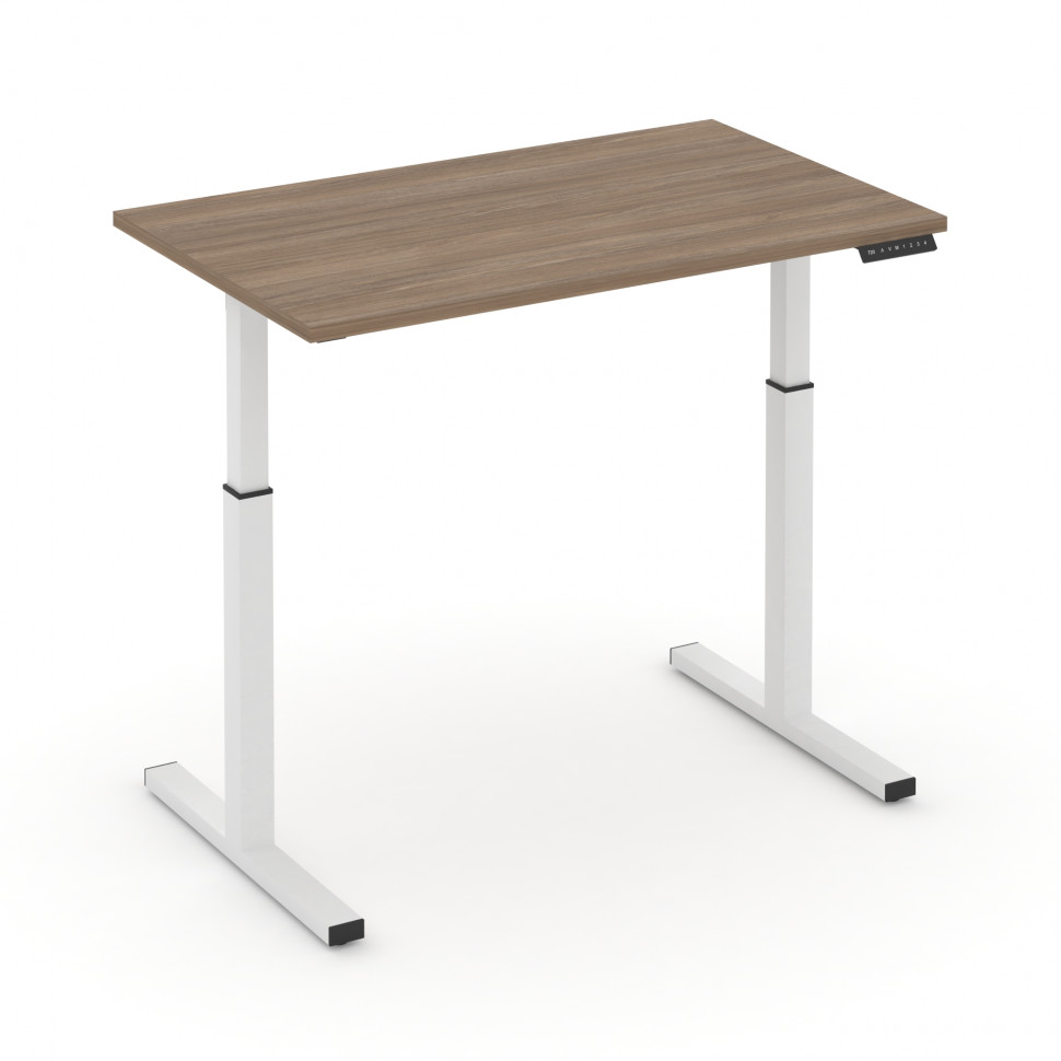 Move up Стол электроподъемный MV.SE-2.7 Дуб Аризона/Металл Белый 1180*720*720-1190