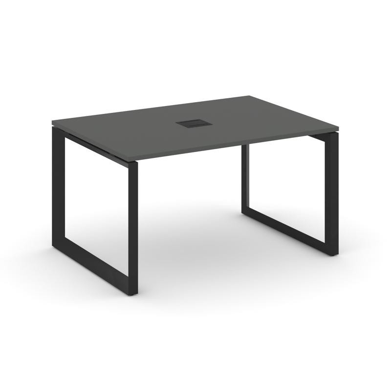 Style Project Стол переговорный SN-59O.SPRG-002 Антрацит/Металл Черный 1180*980*750