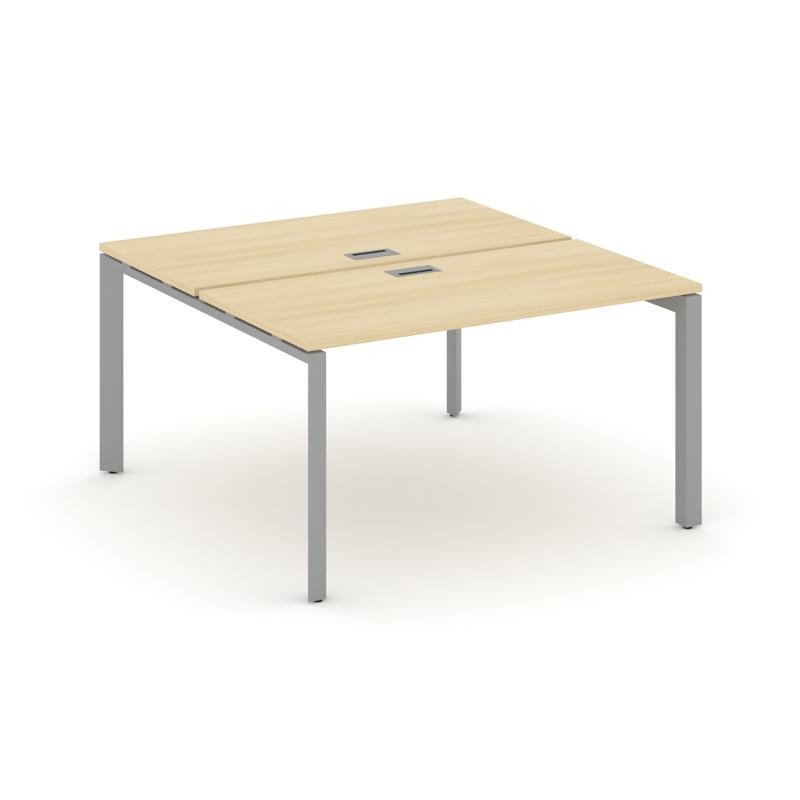 Style Project Рабочая станция двухсторонняя SN-59P.DRS-001 Акация Лорка/Металл Серый/Серебро Заглушк