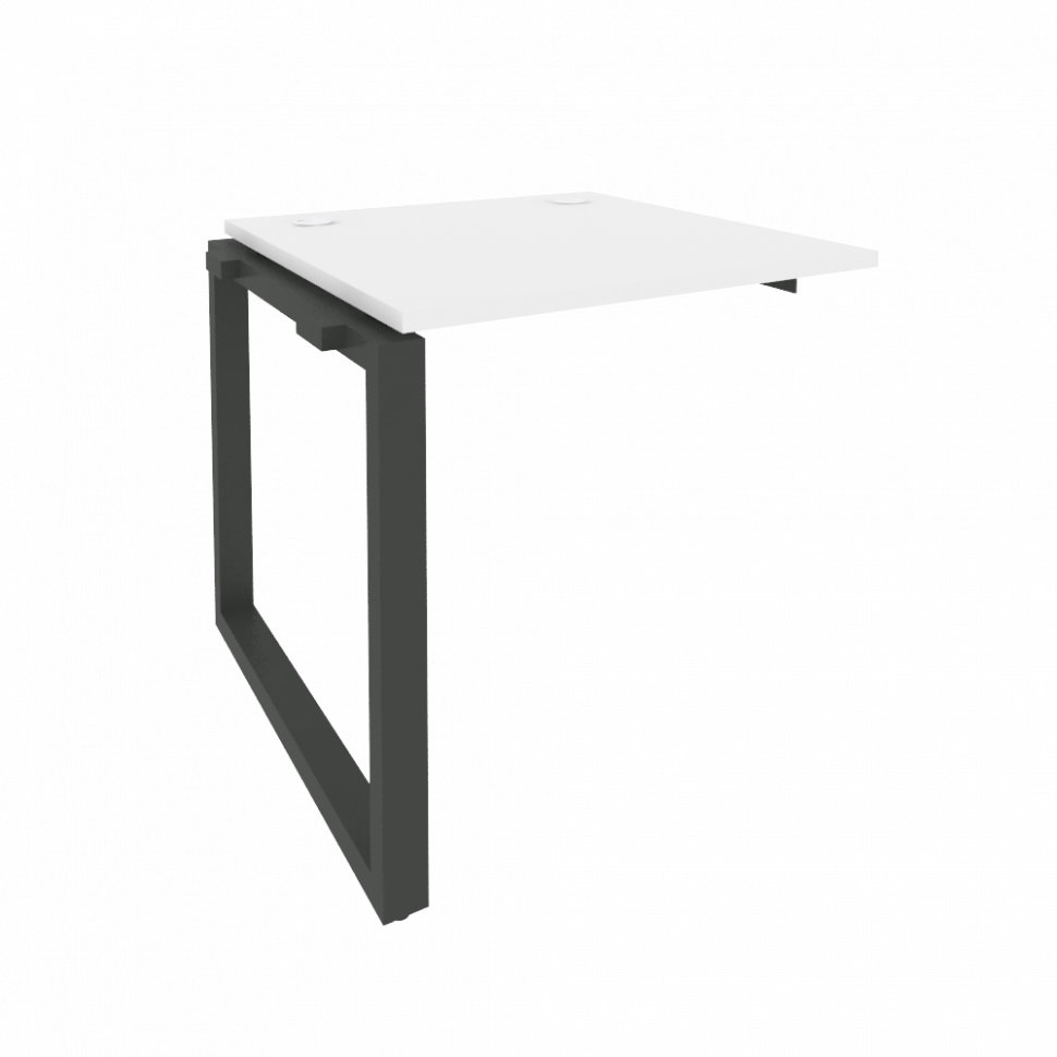 Onix Наборный элемент рабочей станции на О-образном м/к O.MO-1.NRS-0.8 Белый Бриллиант/Металл Антрац Onix Наборный элемент рабочей станции на О-образном м/к O.MO-1.NRS-0.8 Белый Бриллиант/Металл Антрац