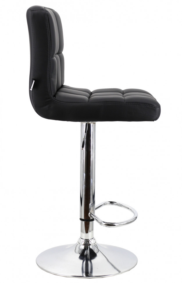 Стул барный Everprof Asti (Асти) Экокожа Черный