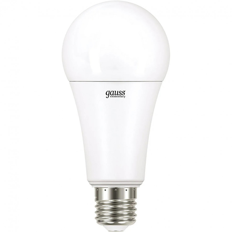Лампа светодиодная Gauss Elementary 30W E27 A67 4100K 2360lm 73229