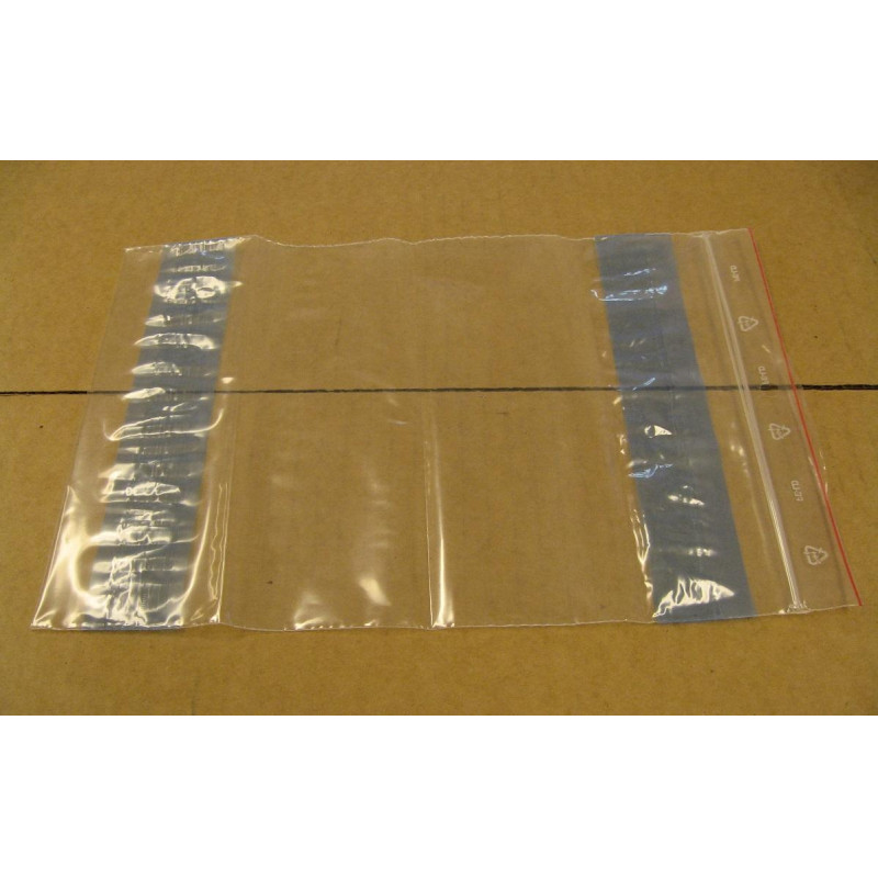 Пакет для сопр.док. из прозр.п/э ZIP-Lock С4, 235х320, 250шт/уп
