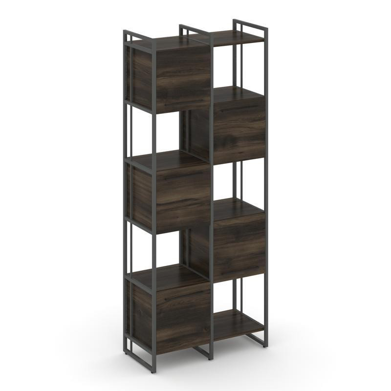 Rift Шкаф комбинированый RF.NS-003 Дуб Мали/Металл Антрацит/Черный Ручки 820*396*2010