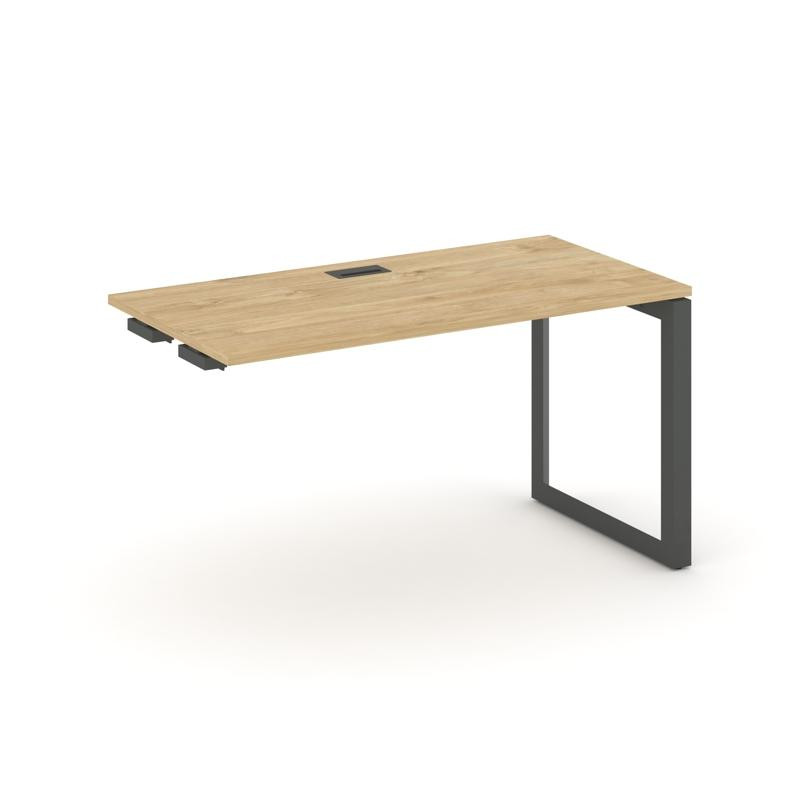 Style Project Стол-приставка к опор. элем. SN-59O.OPRS-011 Тиквуд Светлый/Металл Антрацит/Черный Заг