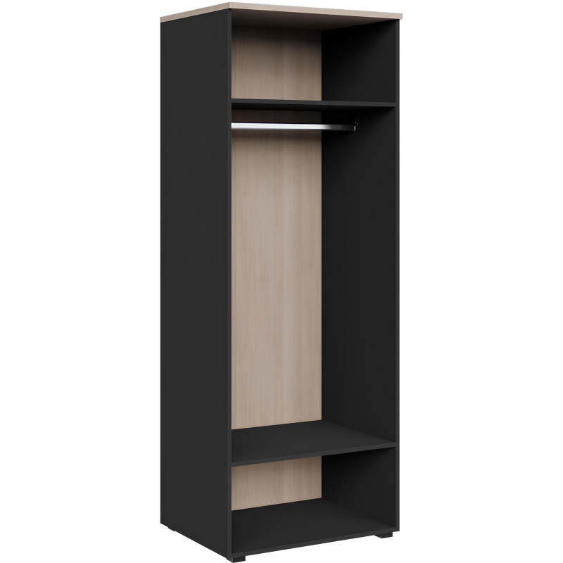 Гардероб К-Loft 241H002 выс.2106 дуб скандин./графит