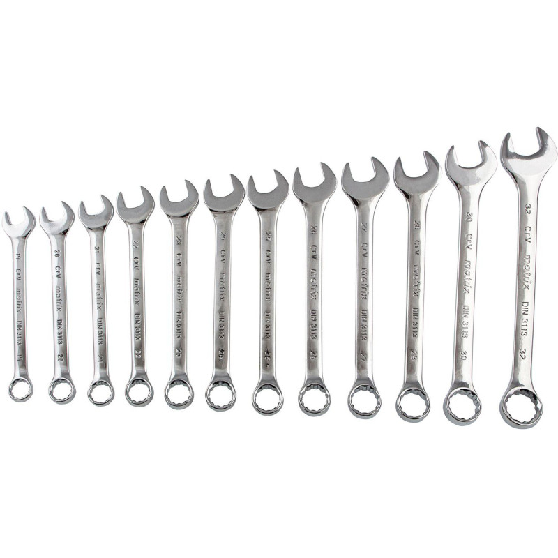 Набор ключей комбинированных 6-32 мм, 25 шт, CrV Matrix 15425