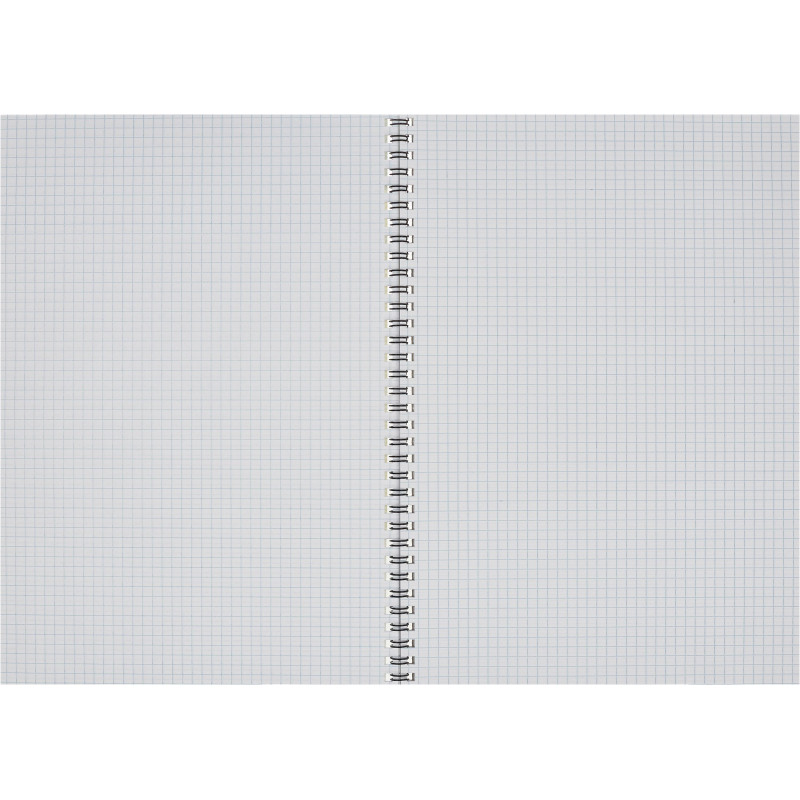 Тетрадь общая Attache,60л,клет,А4,спир,обл.мел.карт