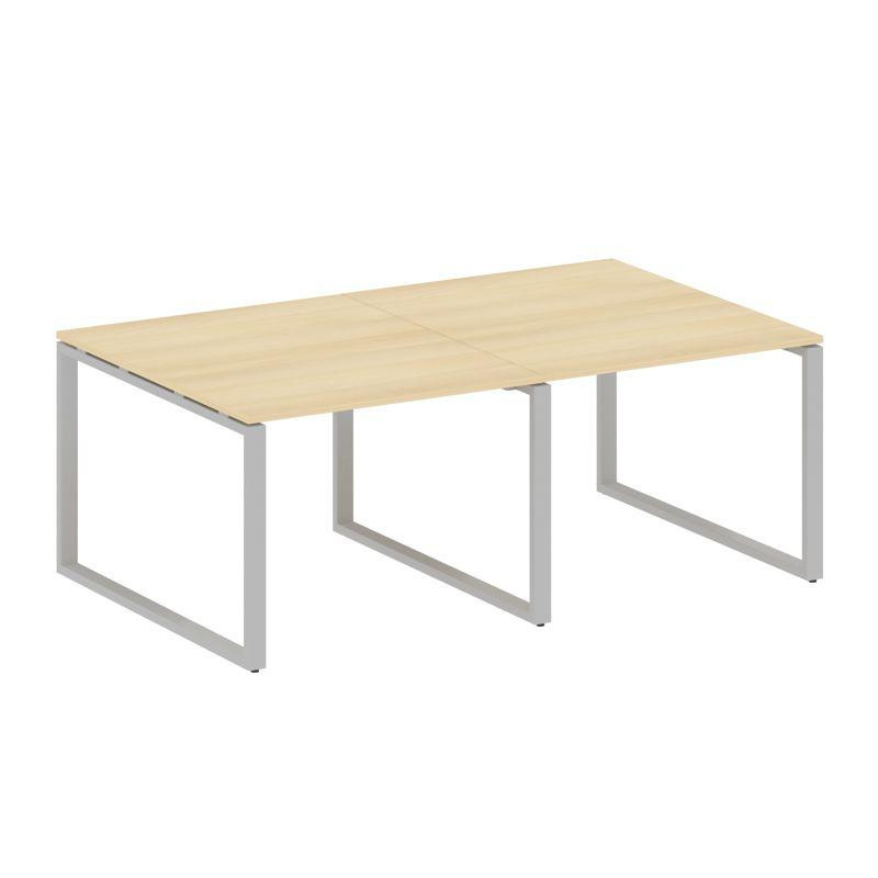 Metal System Переговорный стол (2 столешницы) на О-образном м/к БО.ПРГ-2.1 Акация Лорка/Металл Серый Metal System Переговорный стол (2 столешницы) на О-образном м/к БО.ПРГ-2.1 Акация Лорка/Металл Серый