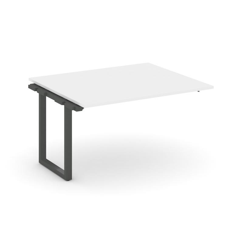 Style Project Проходной наб. элем. перег. стола SN-59O.NSPRG-032.3 Белый/Металл Антрацит 1180*1180*7