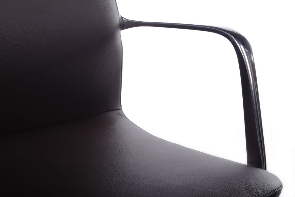 Кресло Plaza-M FK004-B12 Тёмно-коричневый (3072) натуральная кожа 70*70*80-86