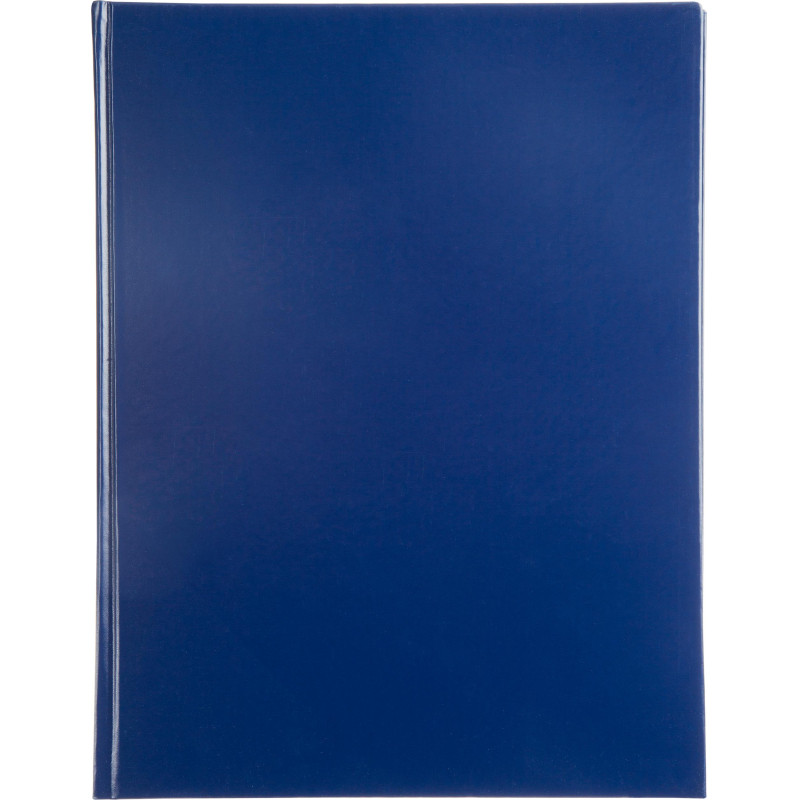 Книга учета 96л. в клетку офсет, обл.бумвинил синий