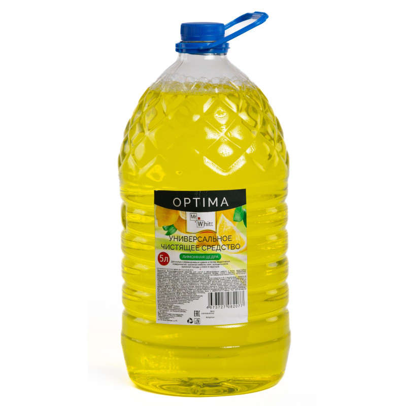 Универсальное чистящее средство Mr.White OPTIMA Лимон 5л_КЗН_ЧЛБ_НСК_СПБ
