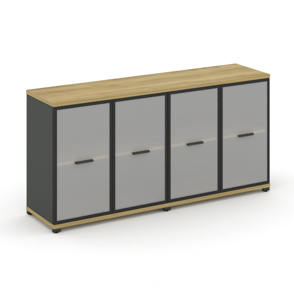 Concept Шкаф 2 широкие секции, 2 нишии CN.STS-223 RMB A Дуб Винченцо/Антрацит/Металл Антрацит/Сатин Concept Шкаф 2 широкие секции, 2 нишии CN.STS-223 RMB A Дуб Винченцо/Антрацит/Металл Антрацит/Сатин