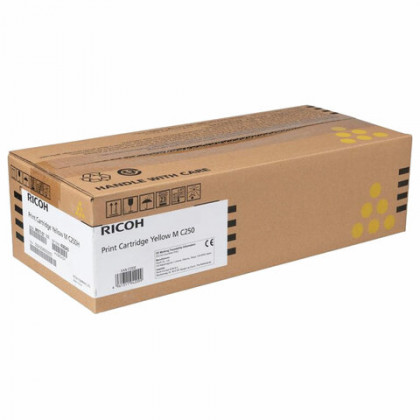 Картридж лазерный RICOH (M C250) для P300W/MC250FWB, желтый, оригинальный, ресурс 2300 страниц, 408355