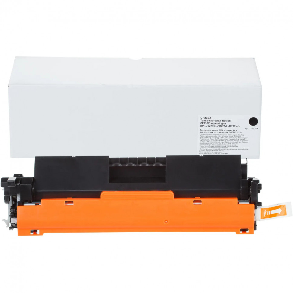 Тонер-картридж Retech CF230X чер. для HP LJ M203dn/M227dn/M227sdn