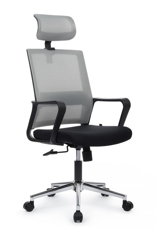 Кресло Минт RCH M1029HBE Серый/Черный