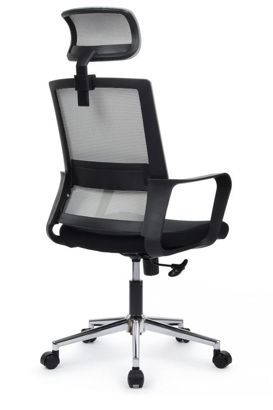 Кресло Минт RCH M1029HBE Серый/Черный