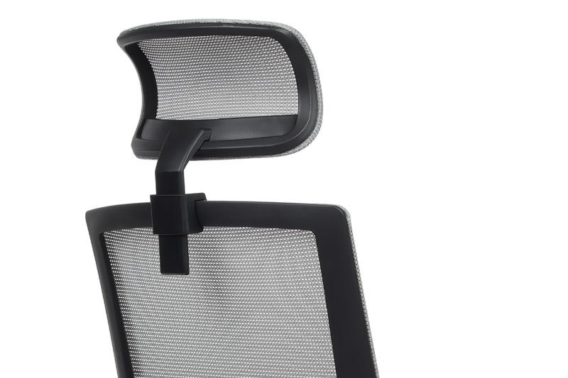 Кресло Минт RCH M1029HBE Серый/Черный